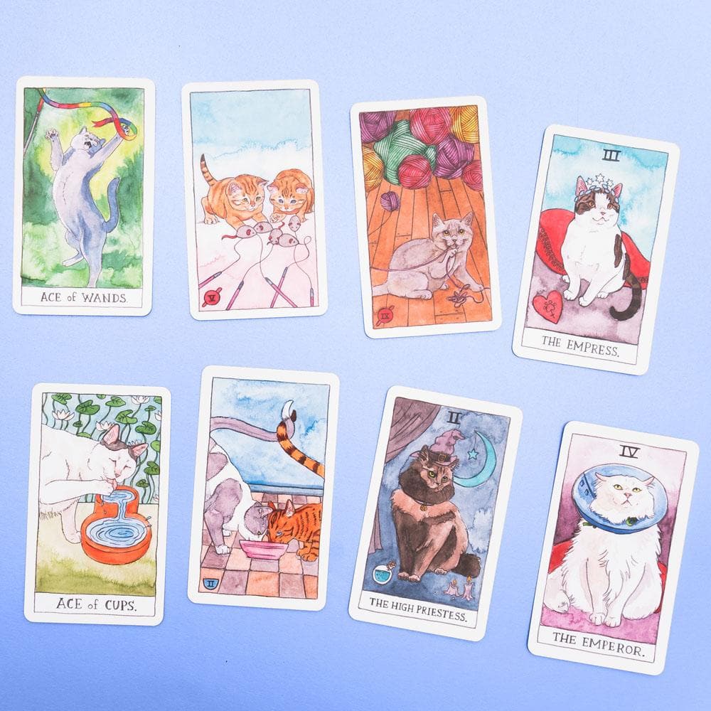 Chronicle Books - Cat Tarot 78 Cards & Guidebook