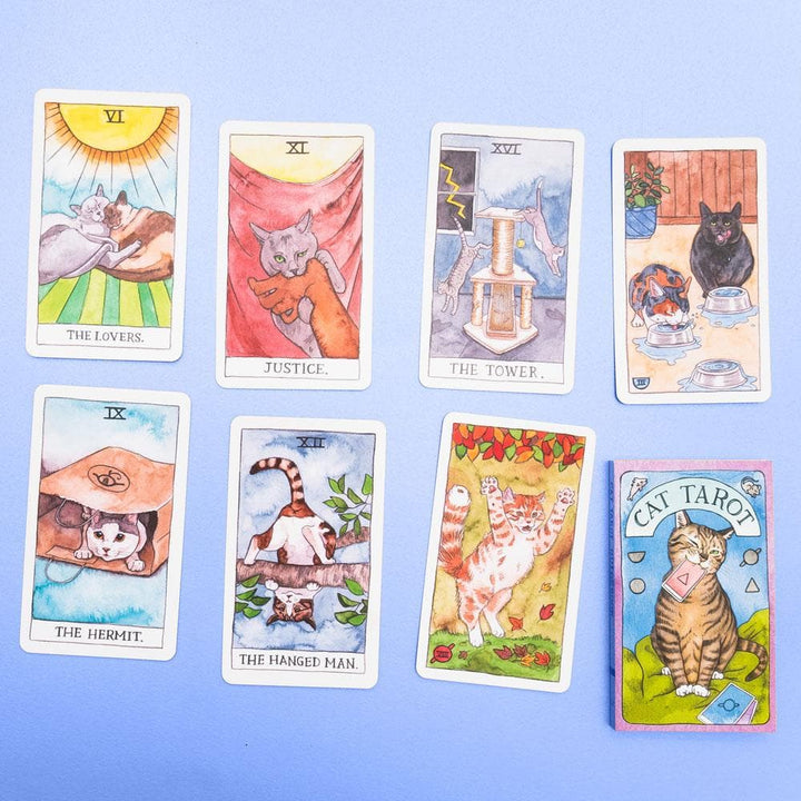 Chronicle Books - Cat Tarot 78 Cards & Guidebook