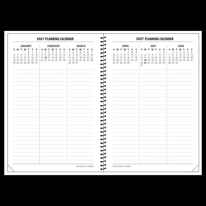 Polestar - 2027 Weekly Planner