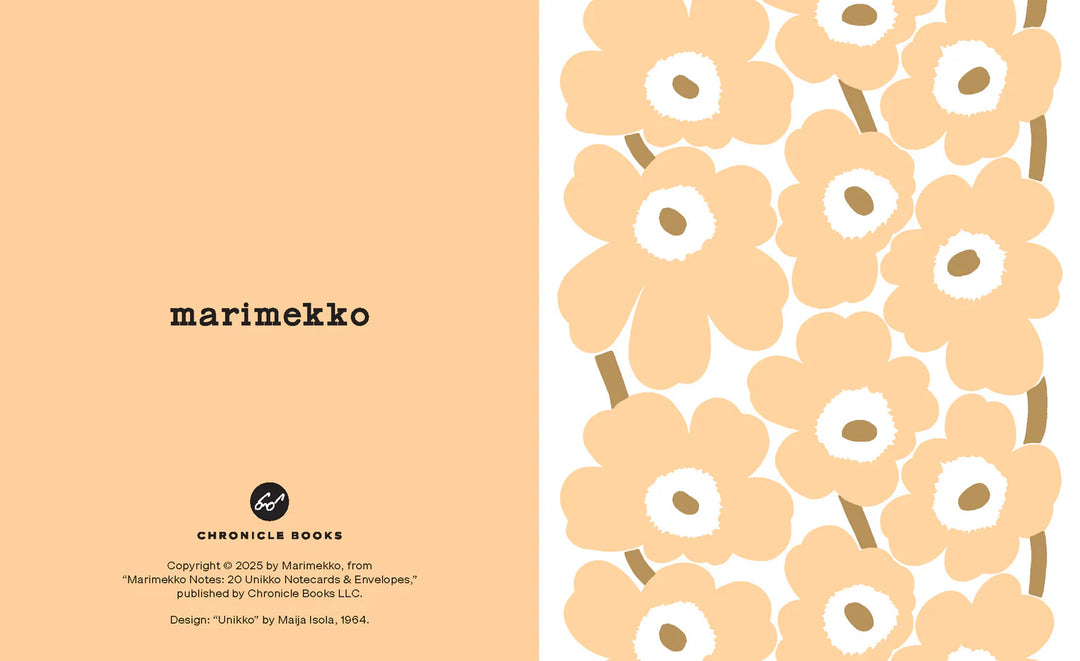 Chronicle Books - Marimekko 20 Unikko Notecards & Envelopes - Pastels