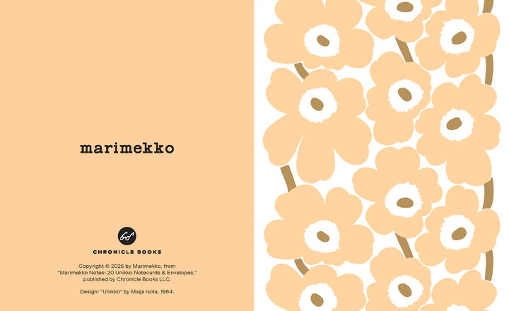 Chronicle Books - Marimekko 20 Unikko Notecards & Envelopes - Pastels