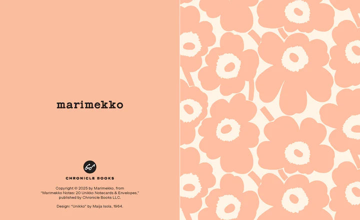 Chronicle Books - Marimekko 20 Unikko Notecards & Envelopes - Pastels