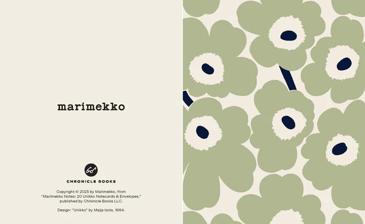 Chronicle Books - Marimekko 20 Unikko Notecards & Envelopes - Pastels