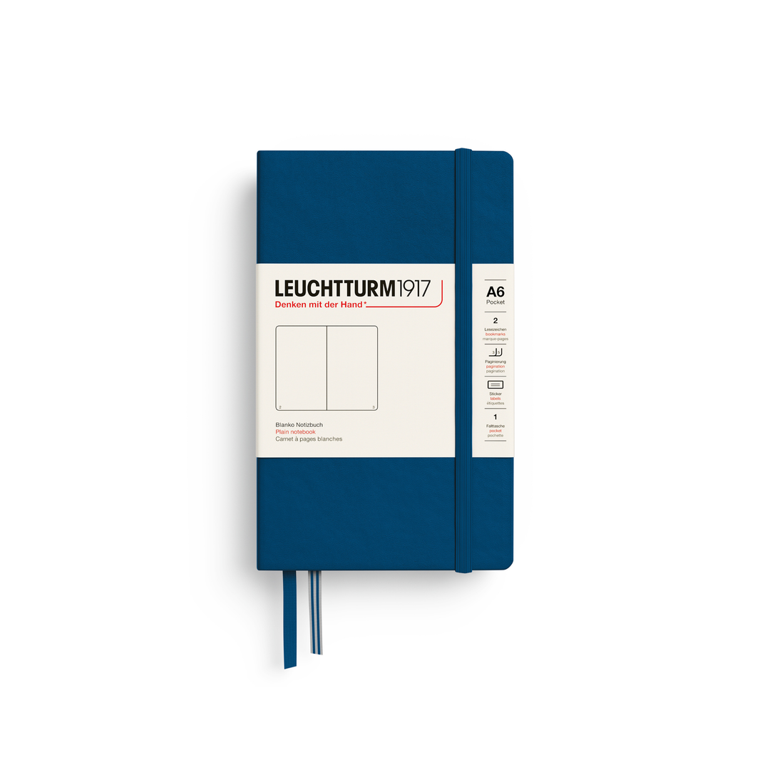 Leuchtturm1917 - Pocket Notebook - A6 - Hardcover - Indigo