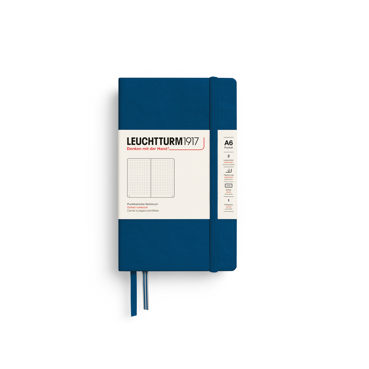 Leuchtturm1917 - Pocket Notebook - A6 - Hardcover - Indigo