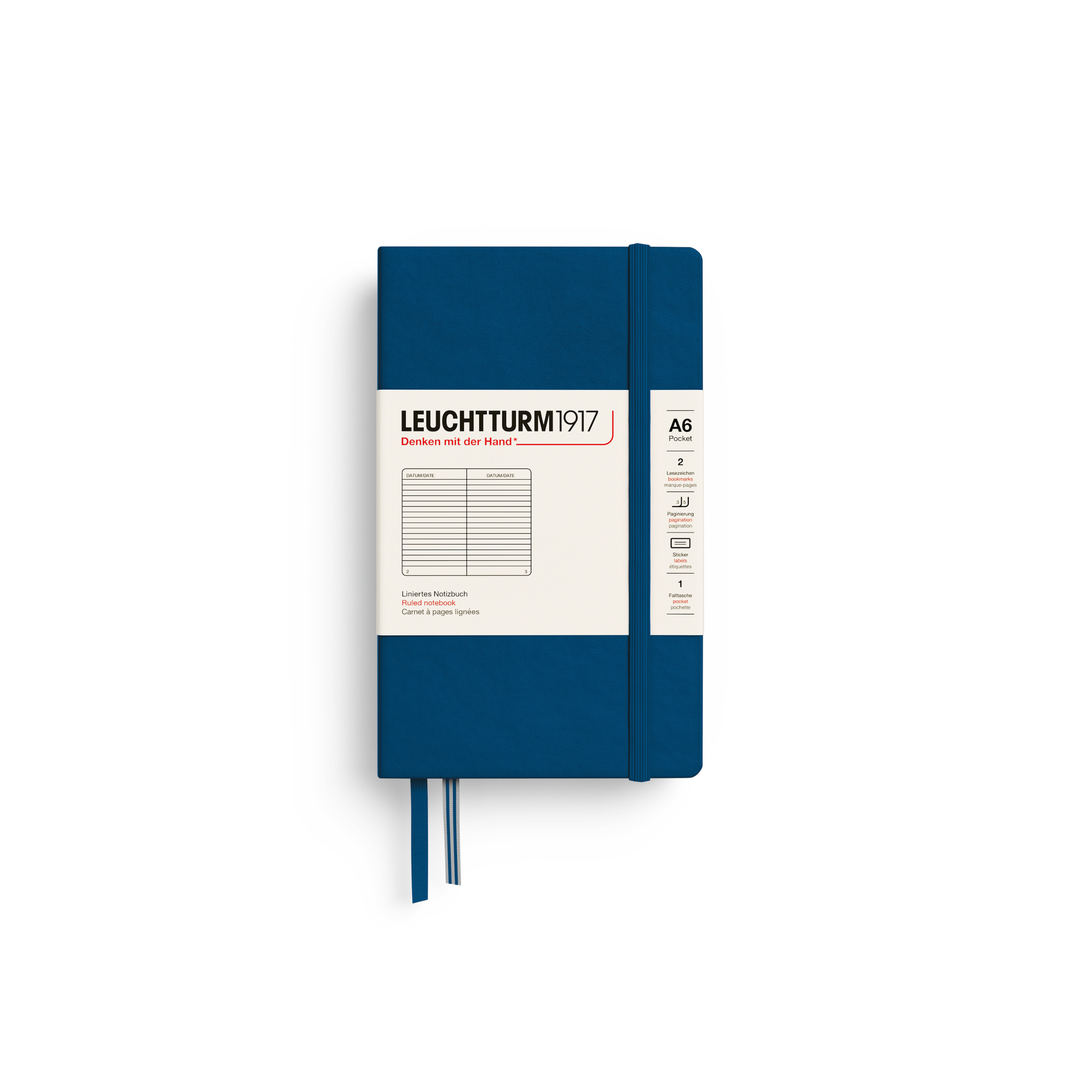 Leuchtturm1917 - Pocket Notebook - A6 - Hardcover - Indigo