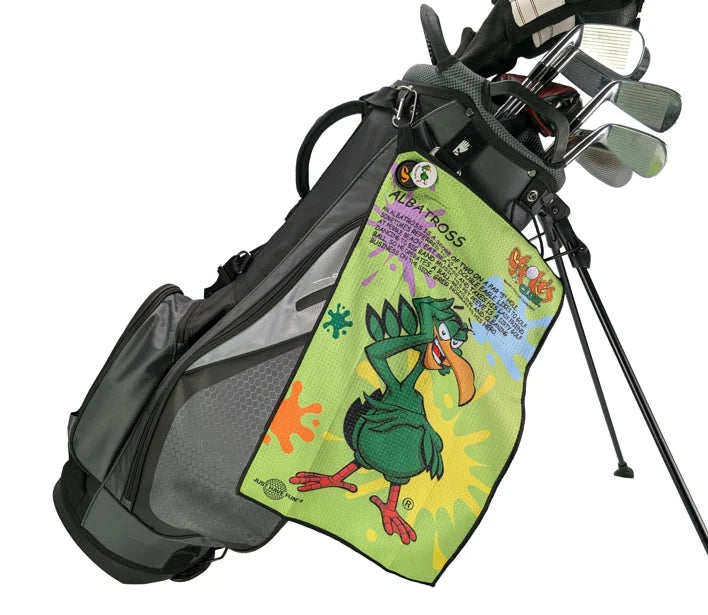 Stroke's Club - Magnetic Waffle Golf Towel (30 x 50cm)