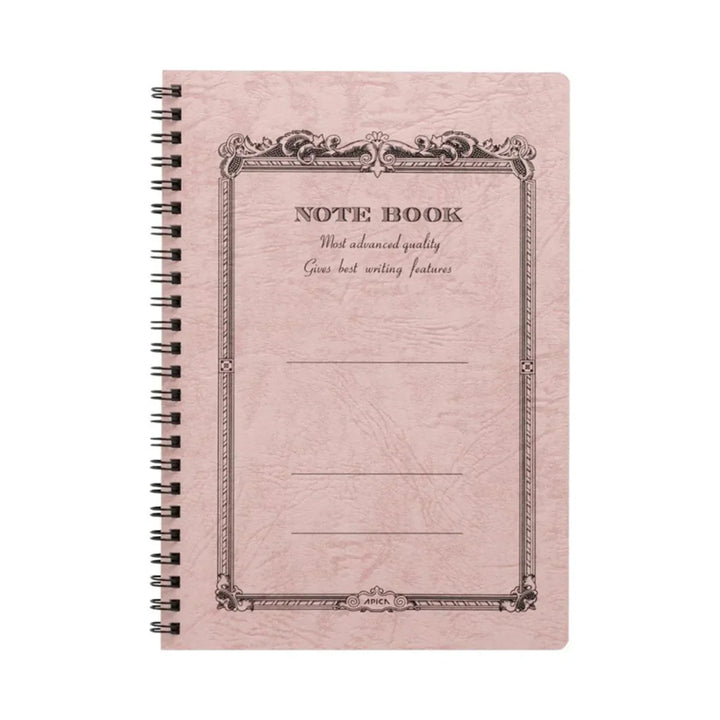 APICA - CD Twin Ring Notebook - A5 - Peach