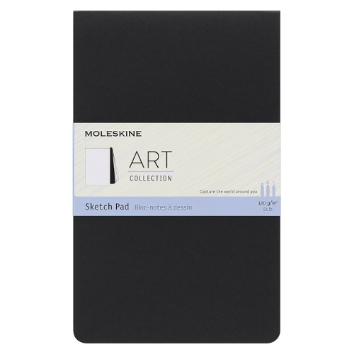 Moleskine - Legendary Notebook - Art Collection - Large Sketchpad - Black