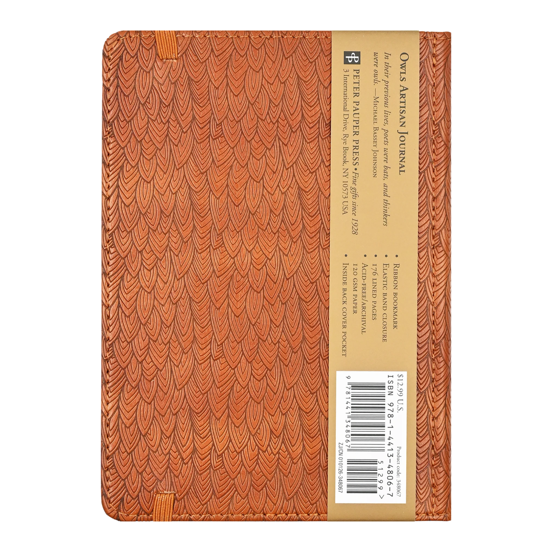 Peter Pauper Press - Lined Journal - Owls Artisan Journal