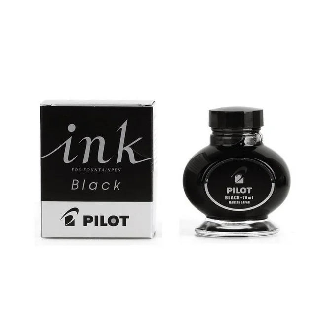 PILOT - Fountain Pen Ink 70mL Bottle | Black
