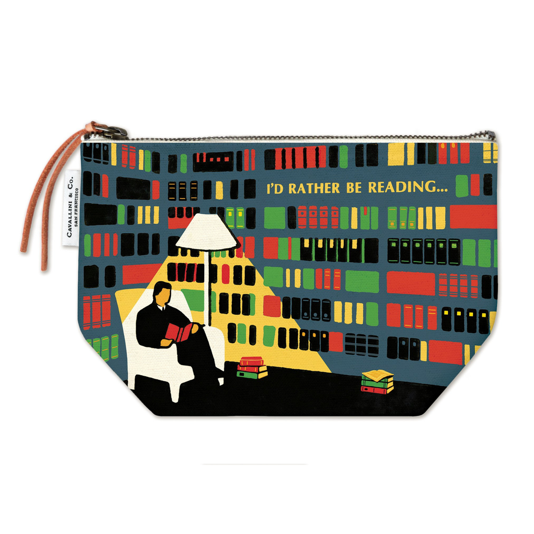 CAVALLINI & CO - Vintage Pouch - Library