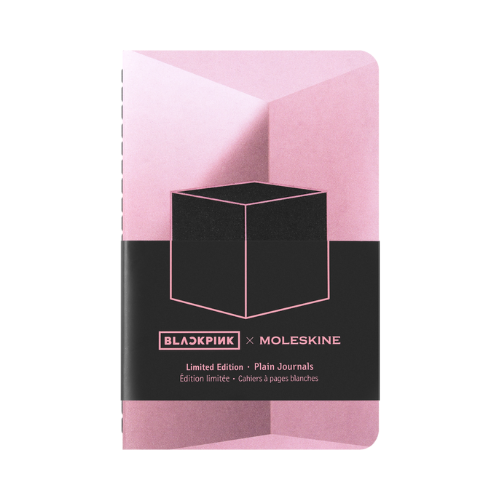 Moleskine - Limited Edition - Plain Journal - Set of 4 - BLACKPINK