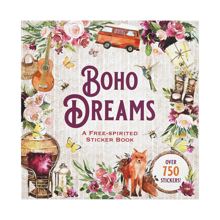 Peter Pauper Press - Sticker Book - Boho Dreams
