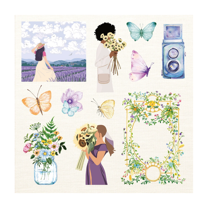 Peter Pauper Press - Sticker Book - Boho Dreams