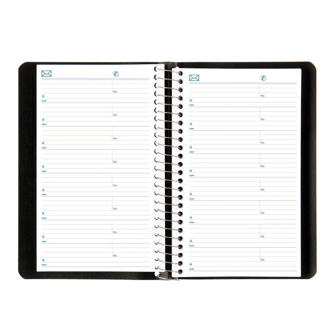 Blueline - 2026 Essential Daily Planner - Coil - Black (English)