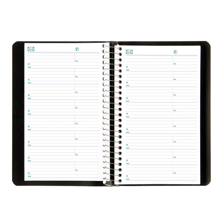 Blueline - 2026 Essential Daily Planner - Coil - Black (English)
