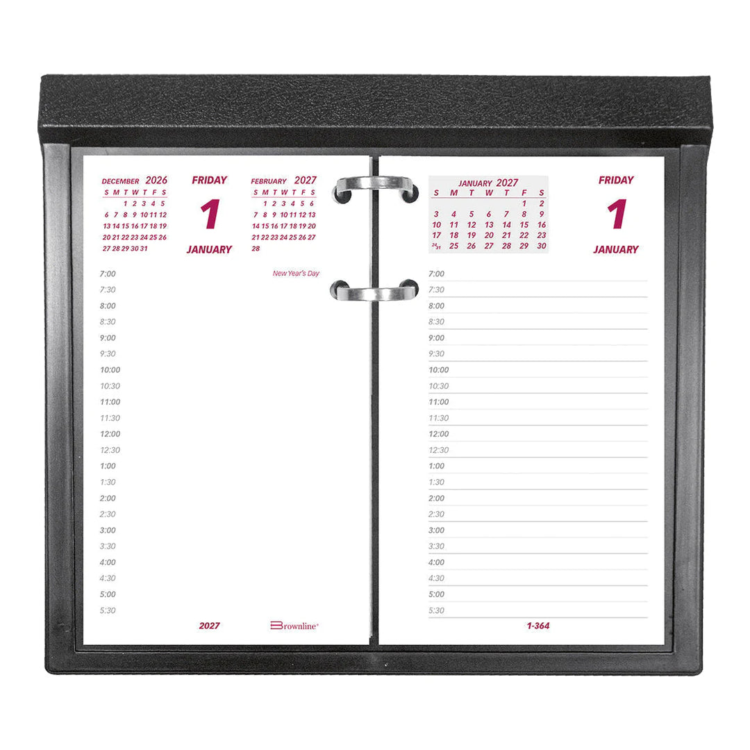 BROWNLINE - 2027 Jumbo Calendar Pad - Daily Refill - English - C2R