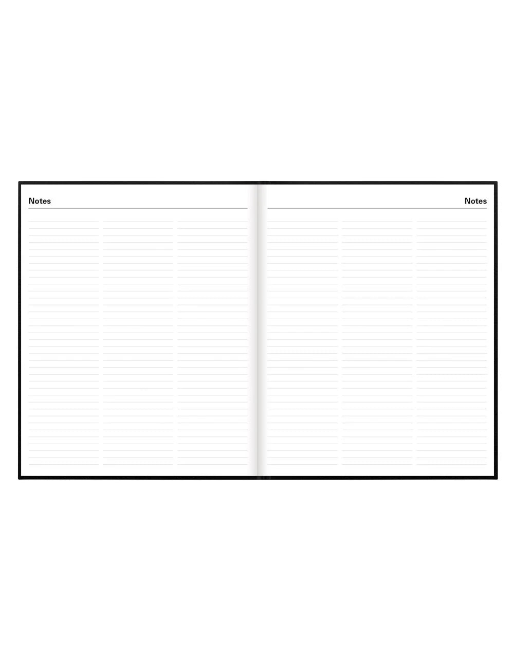 Letts of London - 2026 Principal Weekly Planner with Appointments - Quarto Week-to-View - Black