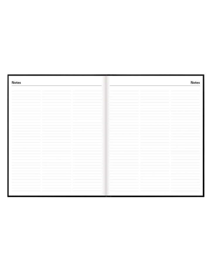 Letts of London - 2026 Principal Weekly Planner with Appointments - Quarto Week-to-View - Black