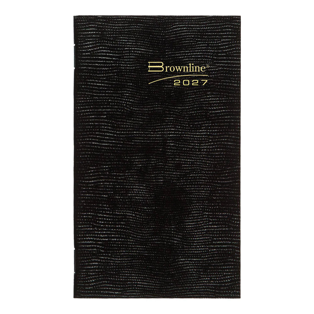 BROWNLINE - 2027 Essential Two-Week Planner - English - Black - C5626.81Z