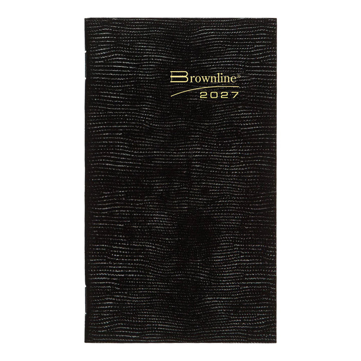 BROWNLINE - 2027 Essential Two-Week Planner - English - Black - C5626.81Z