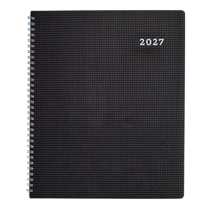BROWNLINE - 2027 Duraflex Monthly Planner - 14-months - English - Black