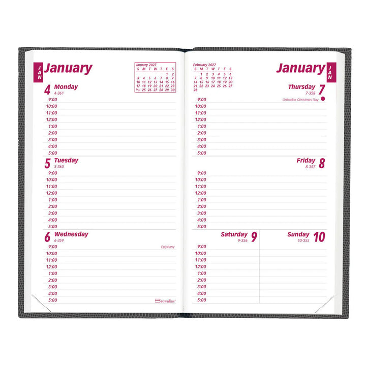 Brownline - Weekly Pocket Planner, 2027, Assorted CB303