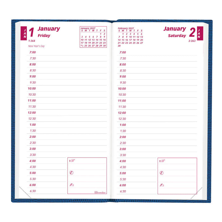 Brownline - Daily Pocket Planner, 2027, Assorted CB401