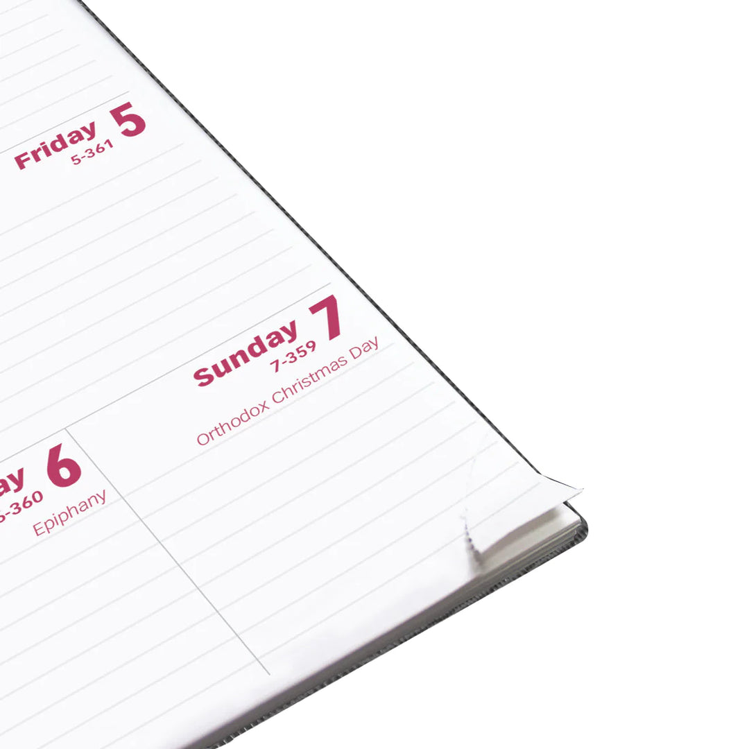 BROWNLINE - 2024 Planner - 6" H X 3-1/8" W - Weekly Pocket Planner (English) - tear corner available