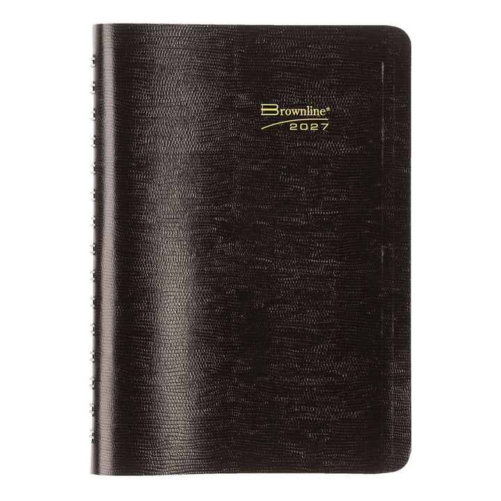 BROWNLINE - 2027 Essential Daily Planner - Appointment Book - English -  Black - CB634W.BLK