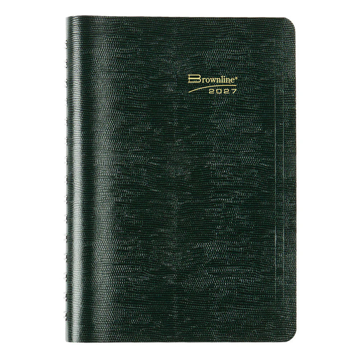 BROWNLINE - 2027 Essential Daily Planner - Appointment Book - English -  Green - CB634W.GRN