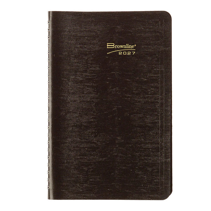 BROWNLINE - 2027 Essential Weekly Planner - Appointment Book - English - Black - CB75.BLK