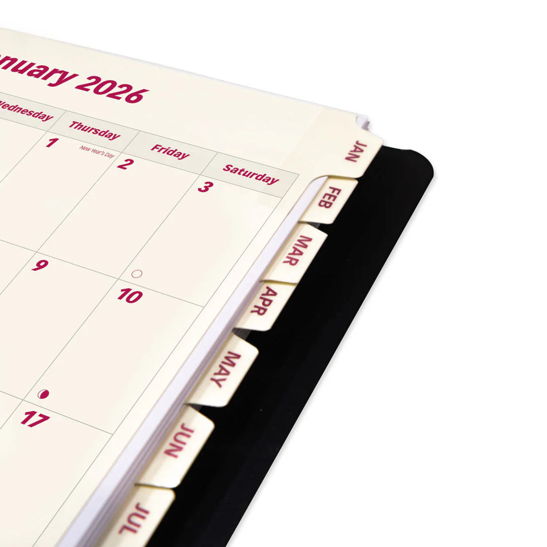 Brownline - 2026 Essential Weekly Planner - English - Black