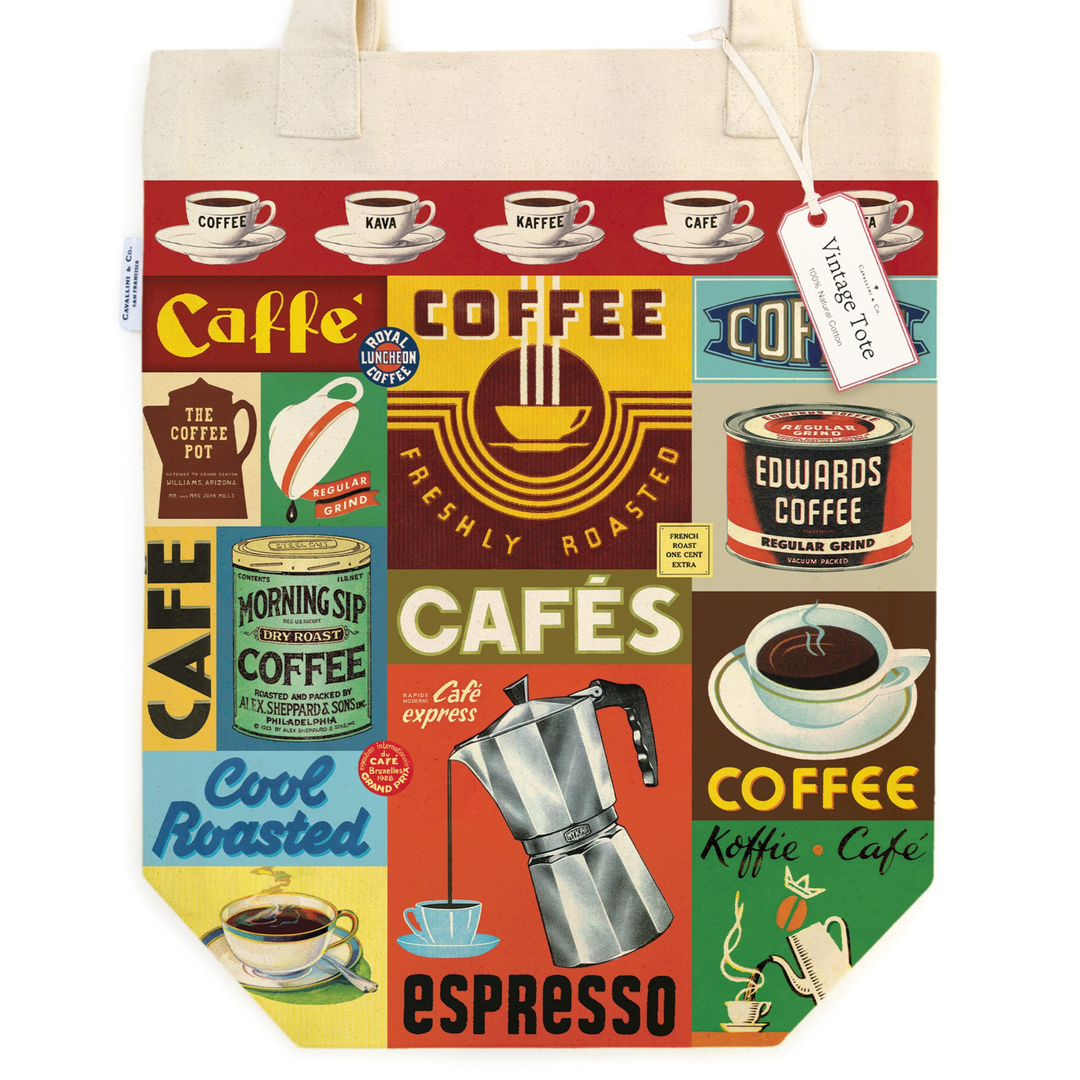 Cavallini & Co - Tote Bag - Coffee