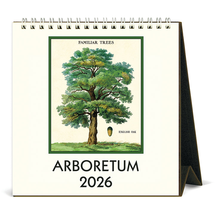 Cavallini & Co - 2026 Desk Calendar - Arboretum
