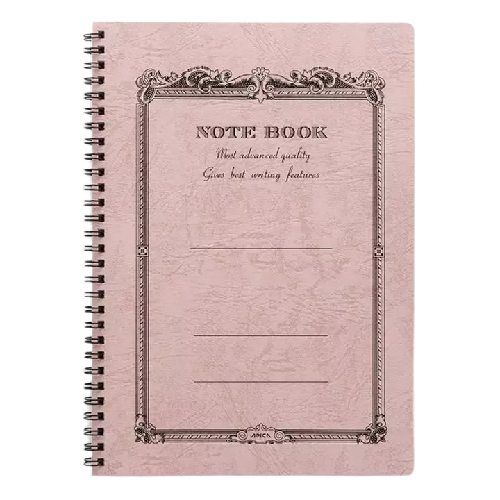 APICA - CD Twin Ring Notebook - B5 - Peach