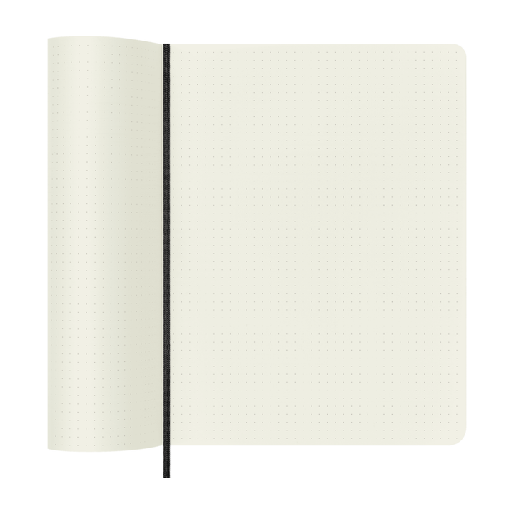 Moleskine - Classic Dotted Notebook - X-Large (Black/Softcover)