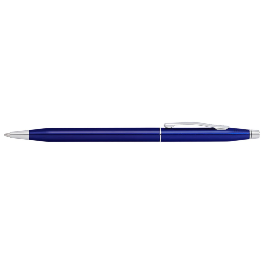 Cross - Classic Century Ballpoint Pen - Translucent Blue - Chrome Appointments