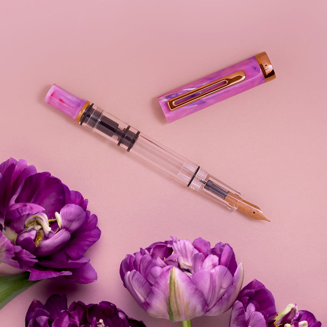 TWSBI - Eco Fountain Pen - Fluorite Purple Bronze