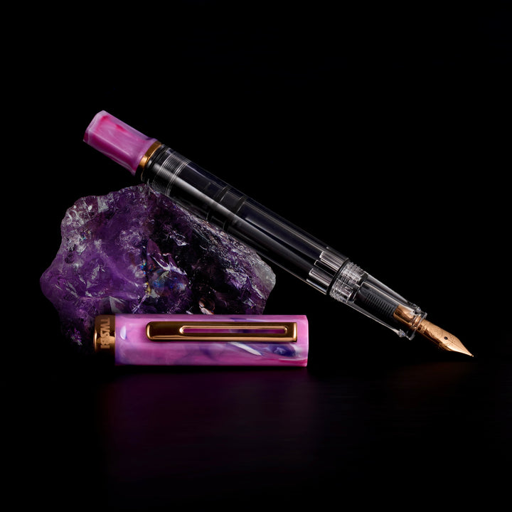 TWSBI - Eco Fountain Pen - Fluorite Purple Bronze
