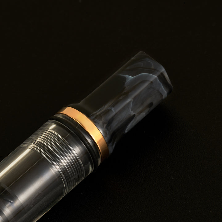 TWSBI - Eco Fountain Pen - Black Marble with Bronze Trim