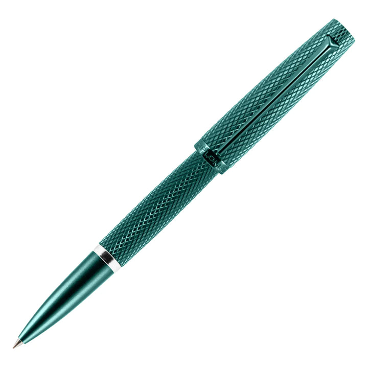 Diplomat - Viper Guilloche Roller Ball - Green