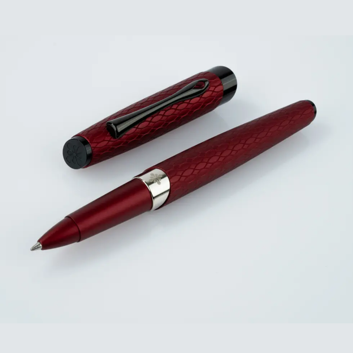 Diplomat - Rollerball Cobra Guilloche - Burgundy