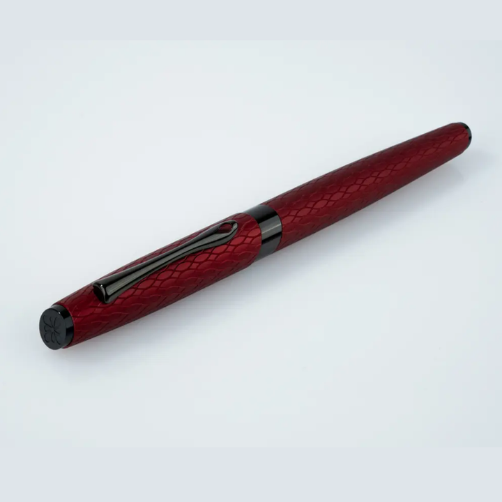 Diplomat - Rollerball Cobra Guilloche - Burgundy