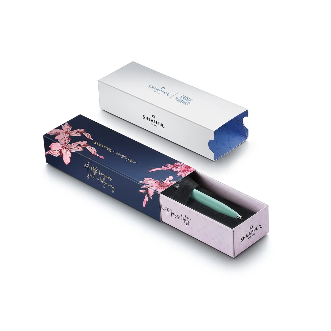 Sheaffer - Emily in Paris - Sentinel 321 Green Matte Finish Ballpoint Pen