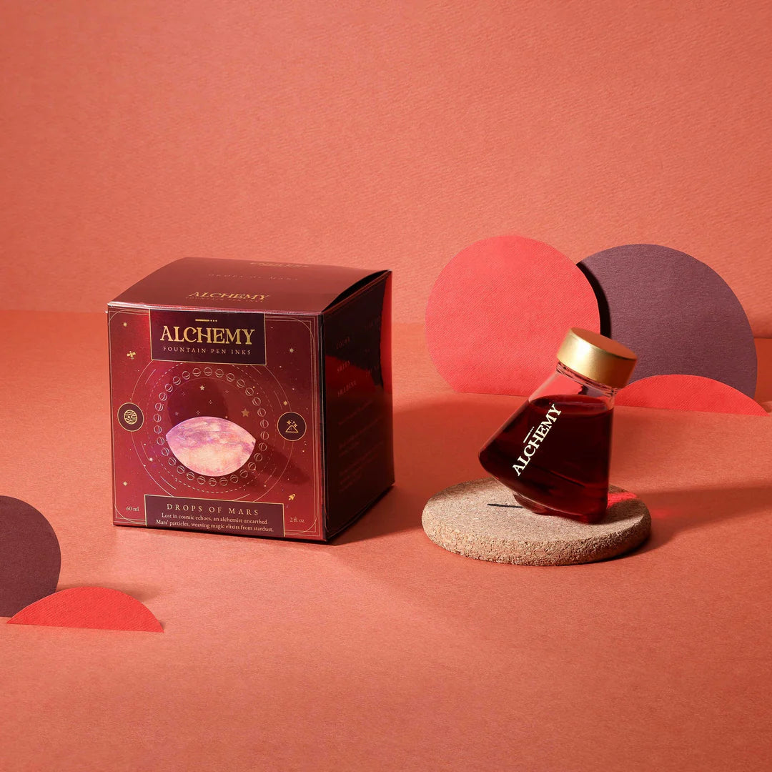 ENDLESS - ALCHEMY FOUNTAIN PEN INKS -DROPS OF MARS 60 ML