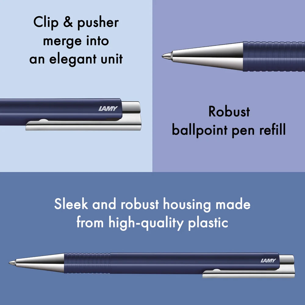 LAMY - Logo M+ Ballpoint Pen - Dark Dusk