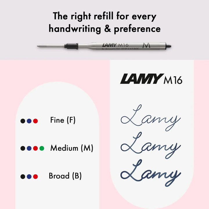 LAMY - Logo M+ Ballpoint Pen - Neon Pink