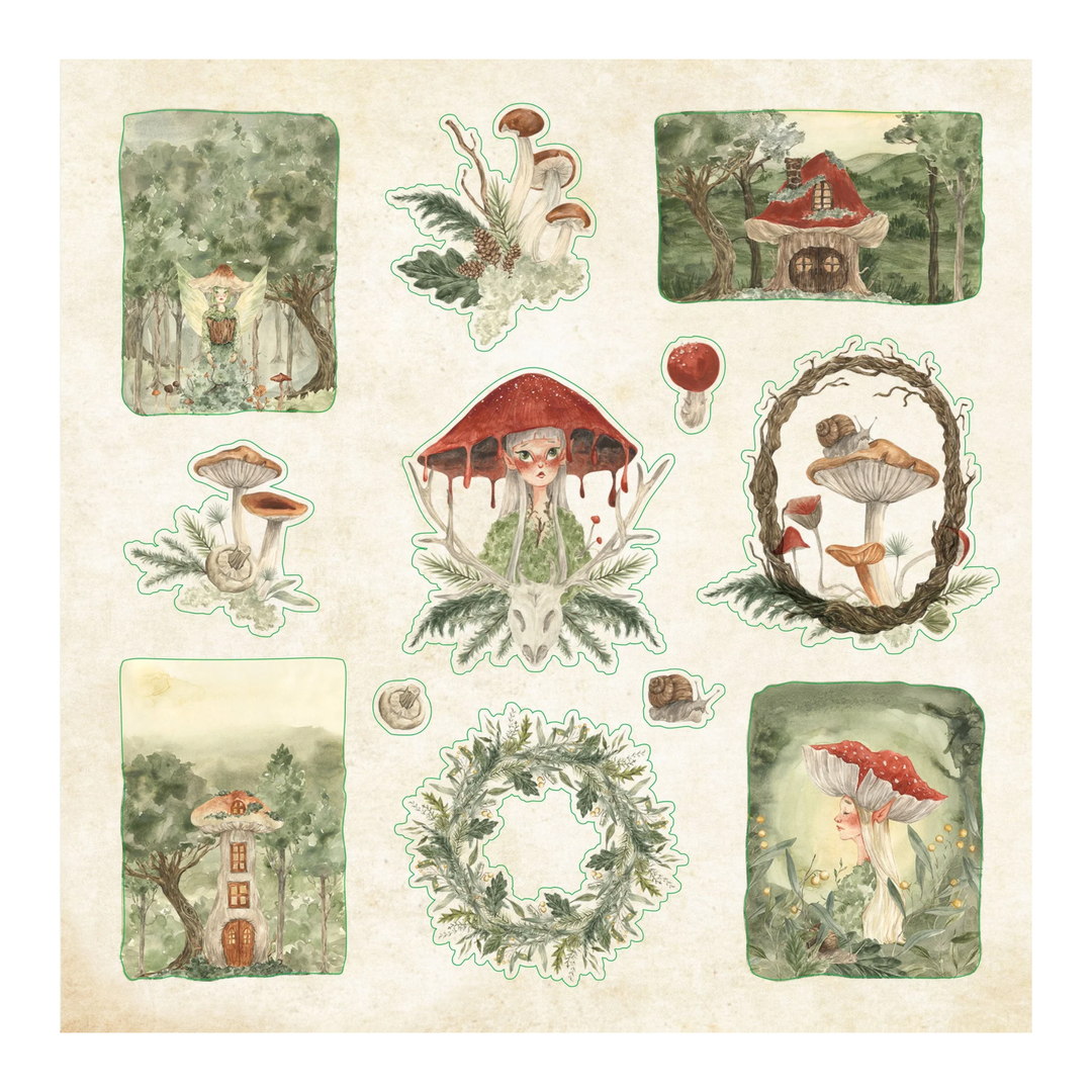 Peter Pauper Press - Sticker Book - Enchanted Forest